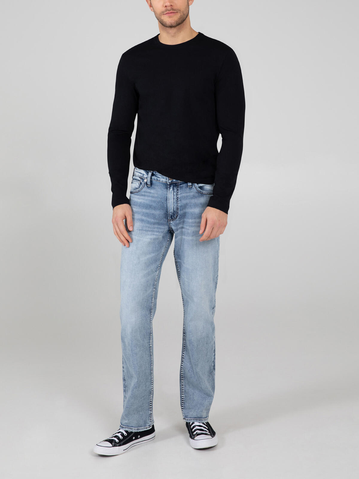 Grayson Easy Fit Straight Leg Jeans image number 0