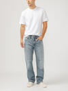 Zac Relaxed Fit Straight Leg Luxe Heritage Jeans image number 0