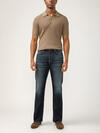 Zac Relaxed Fit Straight Leg Luxe Heritage Jeans image number 0