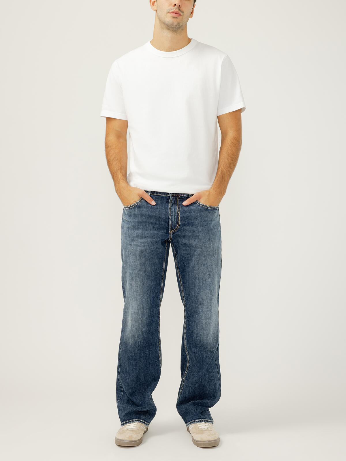 Zac Relaxed Fit Straight Leg Jeans image number 0