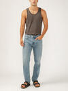 Eddie Relaxed Fit Slim Straight Leg Luxe Heritage Jeans image number 0