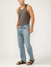 Eddie Relaxed Fit Slim Straight Leg Luxe Heritage Jeans image number 2