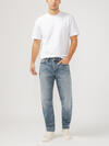 Eddie Relaxed Fit Slim Straight Leg Luxe Heritage Jeans image number 0