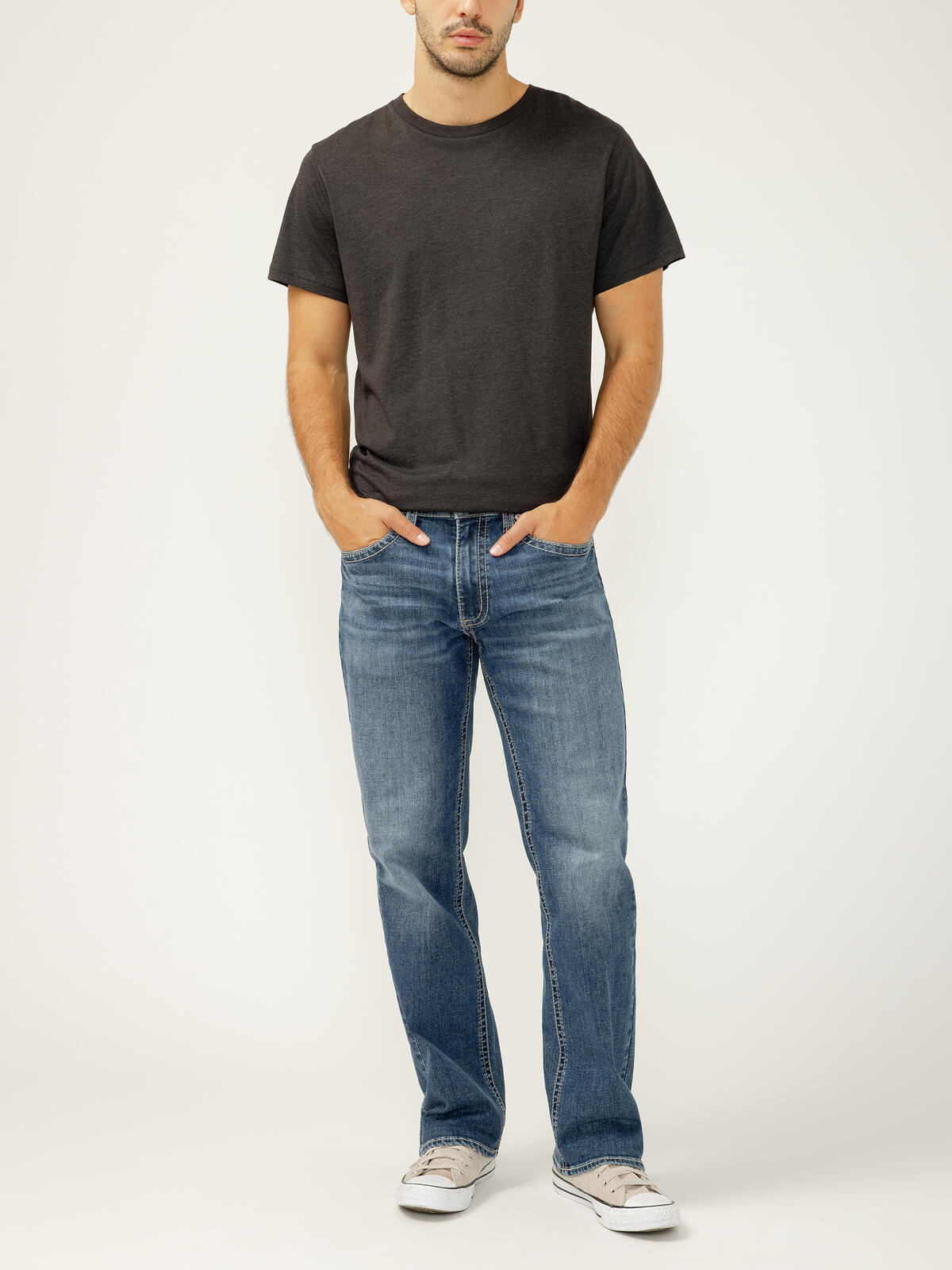 Gordie Relaxed Fit Straight Leg Jeans image number 0