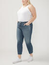 Elyse Mid Rise Straight Leg Ankle Jeans Plus Size image number 2