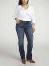 Elyse Mid Rise Slim Bootcut Jeans Plus Size image number 0