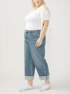 Be Easy High Rise Wide Leg Jeans Plus Size image number 2