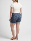 Boyfriend Mid Rise Shorts Plus Size image number 1