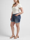 Boyfriend Mid Rise Shorts Plus Size image number 2