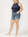 Suki Mid Rise Luxe Stretch Shorts Plus Size image number 2
