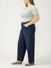 High Rise Arc Leg Jeans Plus Size image number 2