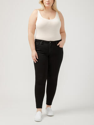 Suki Mid Rise Skinny Leg Luxe Stretch Jeans