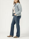 Suki Mid Rise Slim Bootcut Luxe Stretch Jeans image number 2