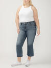 Suki Mid Rise Kick Flare Luxe Stretch Americana Jeans Plus Size image number 2