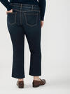 Suki Mid Rise Kick Flare Luxe Stretch Jeans Plus Size image number 4