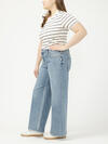 Suki Mid Rise Wide Leg Jeans Plus Size image number 2