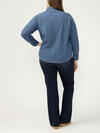 Women's Western Denim Shirt Plus Size image number 1